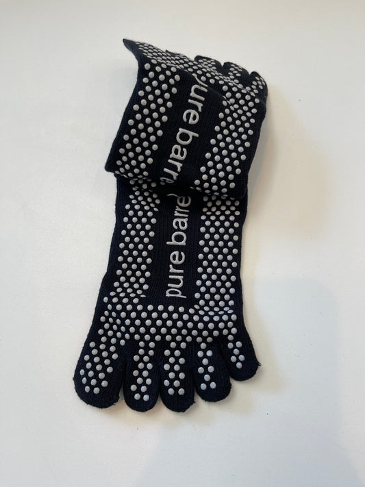 Pure Barre - 5 Toe Grip Socks