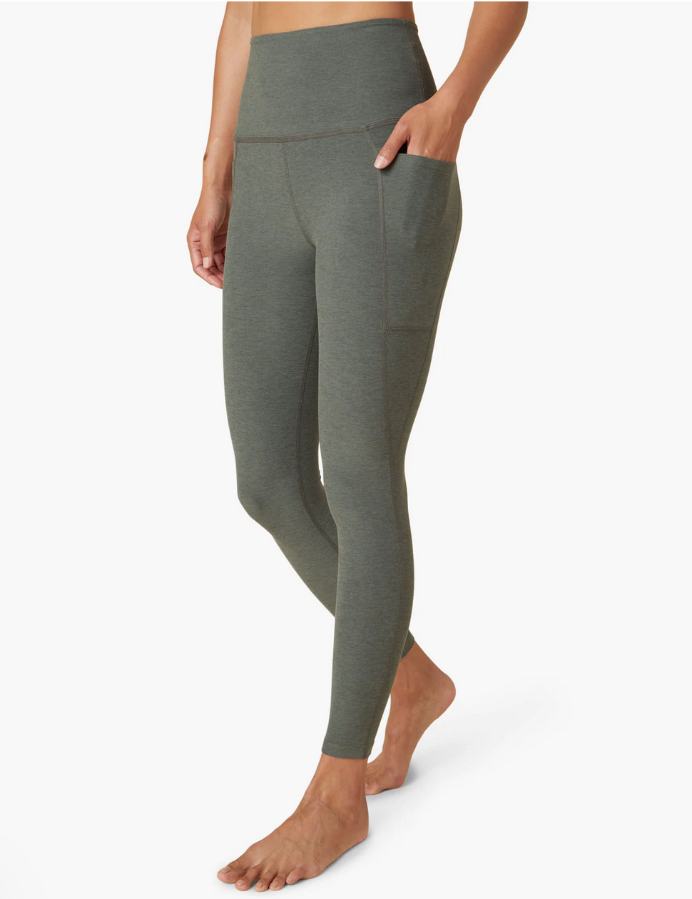 Beyond Yoga - Spacedye Out Of Pocket High Waisted Midi Legging