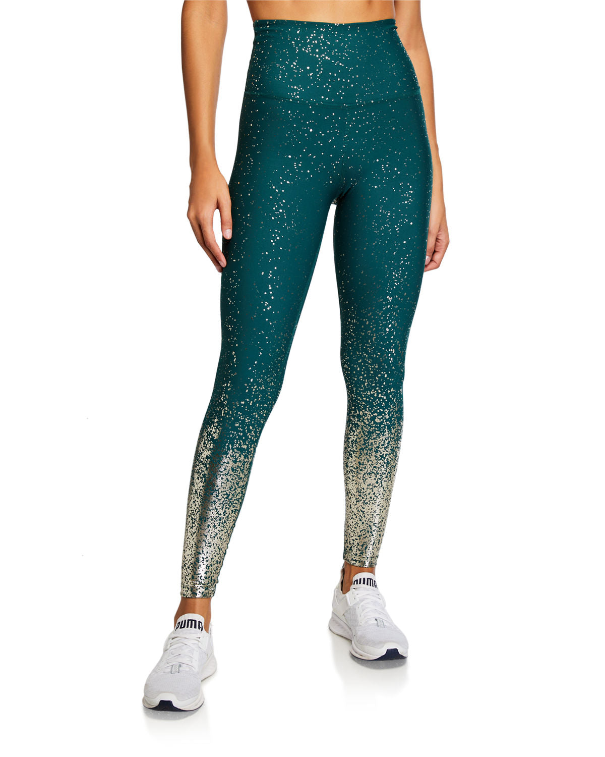 Beyond Yoga - Alloy Ombre High Waisted Midi Leggings