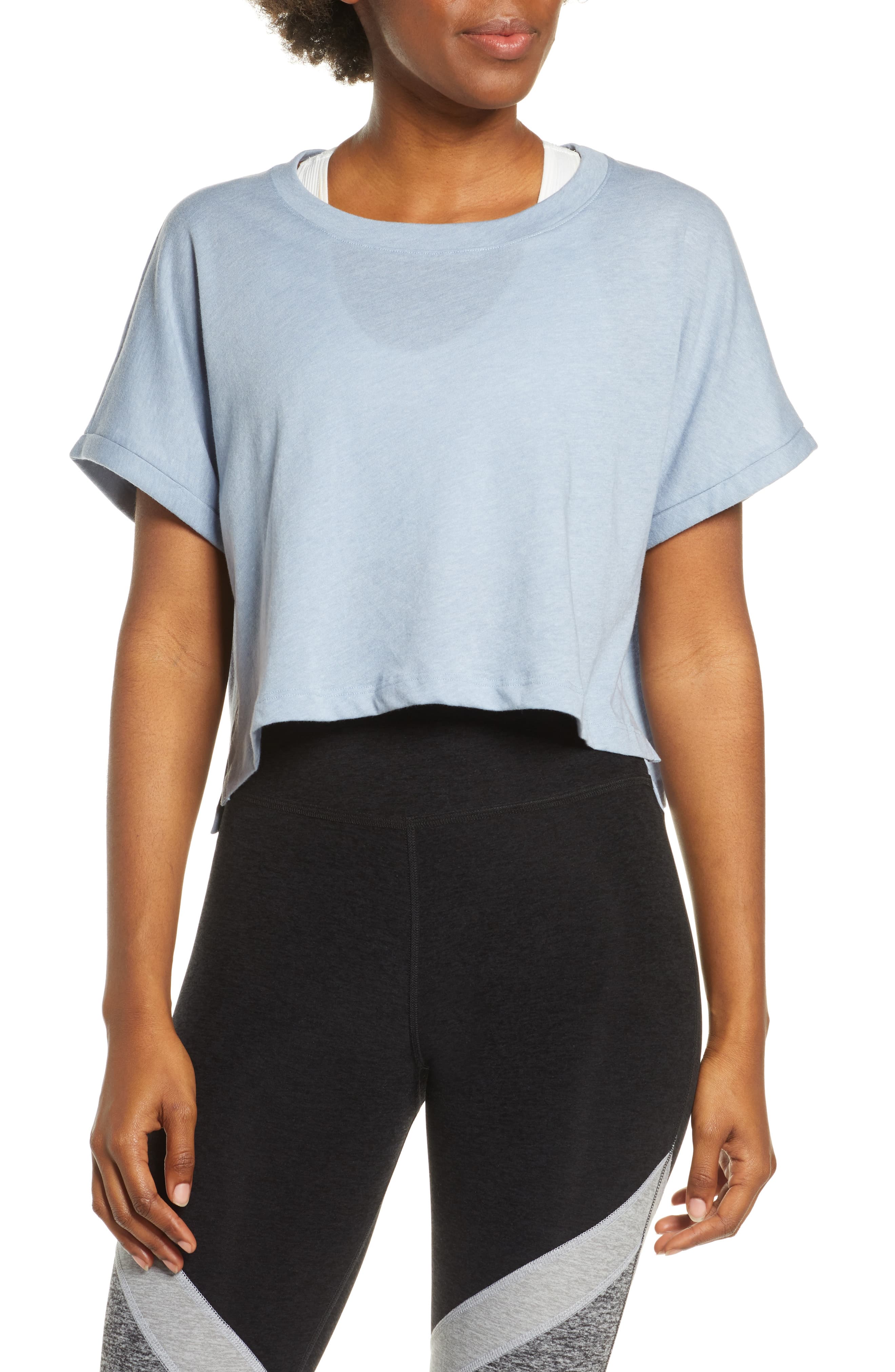 Beyond Yoga - Never Been Boxy Tee – Pure Barre - AH, BR, LR