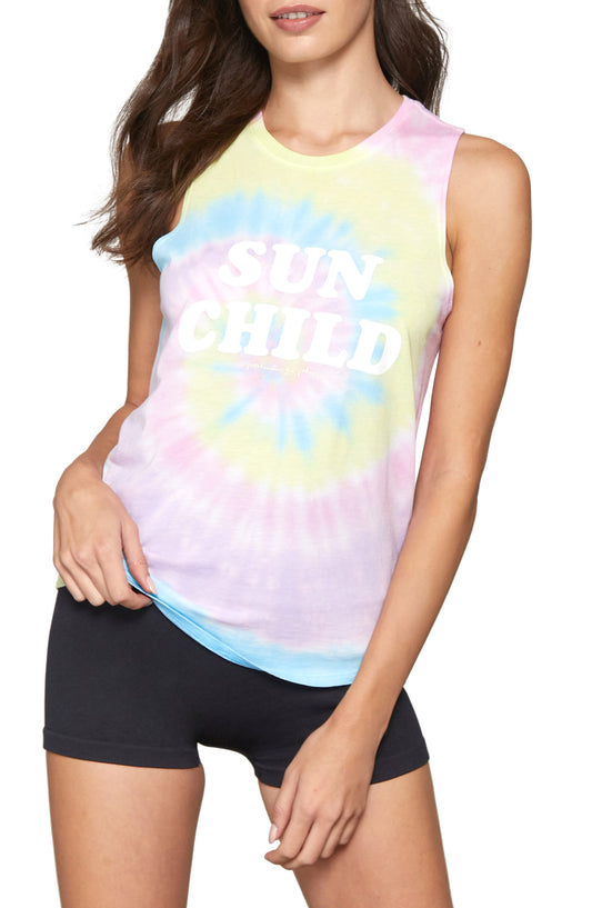 Spiritual Gangster - Sun Child Muscle Tank