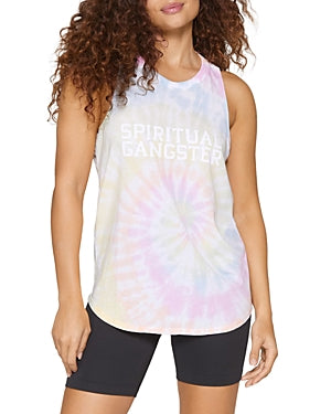 Spiritual Gangster - Movement Tie-Dye Tank Top