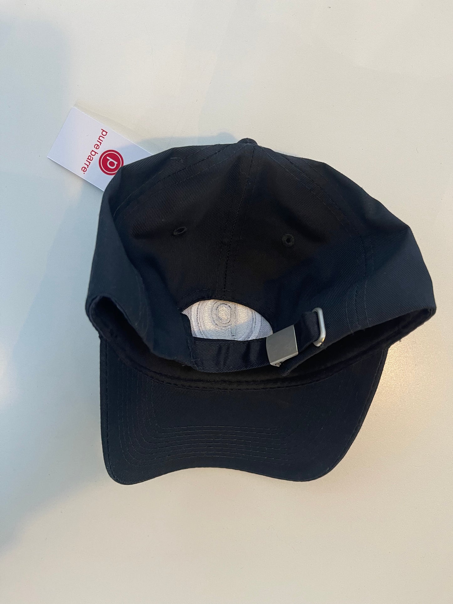 Pure Barre Embroidered Hat - Black