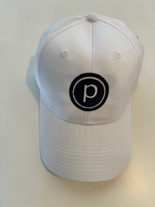 Pure Barre Embroidered Hat - White