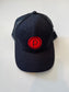 Pure Barre Embroidered Mesh-Back Hat - Black & Red