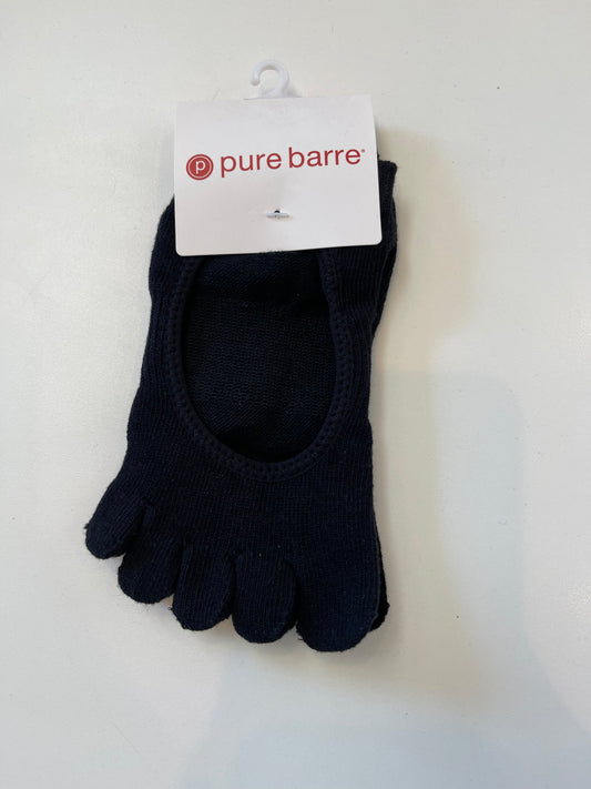 Pure Barre - 5 Toe Grip Socks